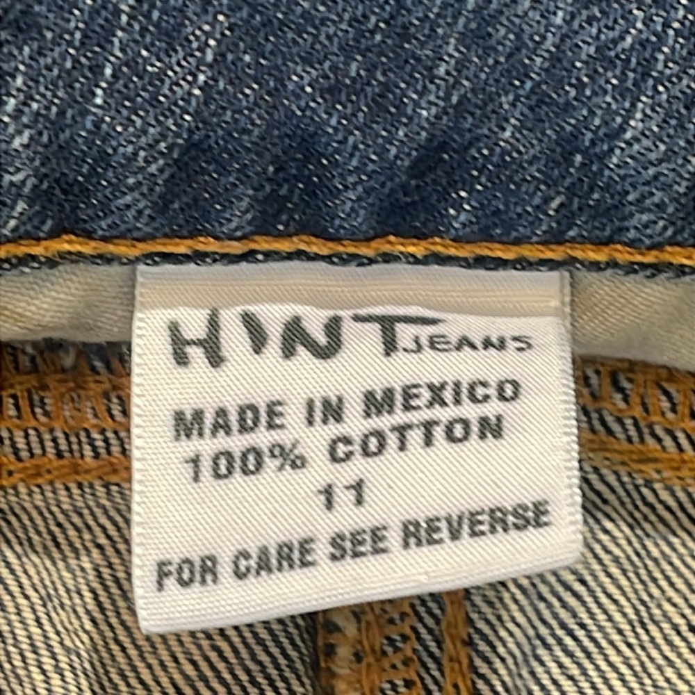HINT JEANS MINI SKIRT. SIZE 11 JRS. - Picture 5 of 7